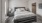 a bed in a room
