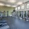 a gym with exercise equipment