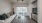 a living room with a wood floor