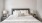 a bed with pillows