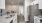 a kitchen with white cabinets